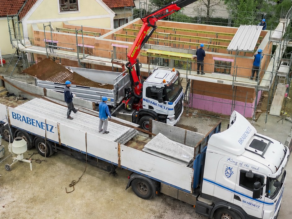Aktuelle Baustelle
